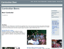 Tablet Screenshot of beer.sihanoukville-cambodia.com